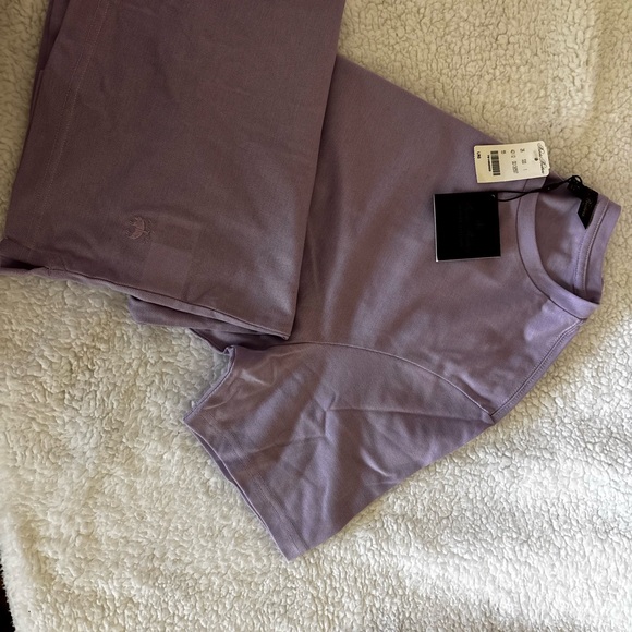 Brooks Brothers Light Purple Supima Cotton Tee - Picture 5 of 5
